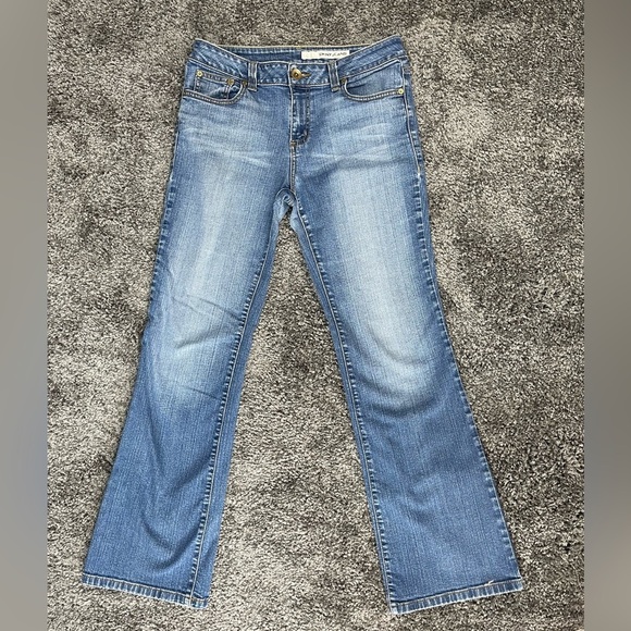 Dkny Denim - DKNY Jeans soho denim bootcut cotton spandex blue jeans women’s size 12R